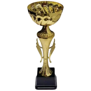 Gold Bowl Metal Cup (Wings)