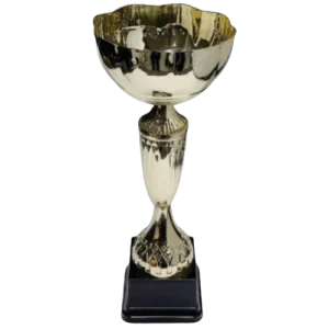Gold Stem Metal/Plastic Cup