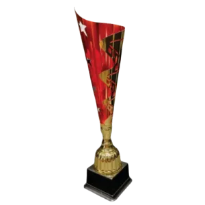 Shooting Star Metal Cup - Red